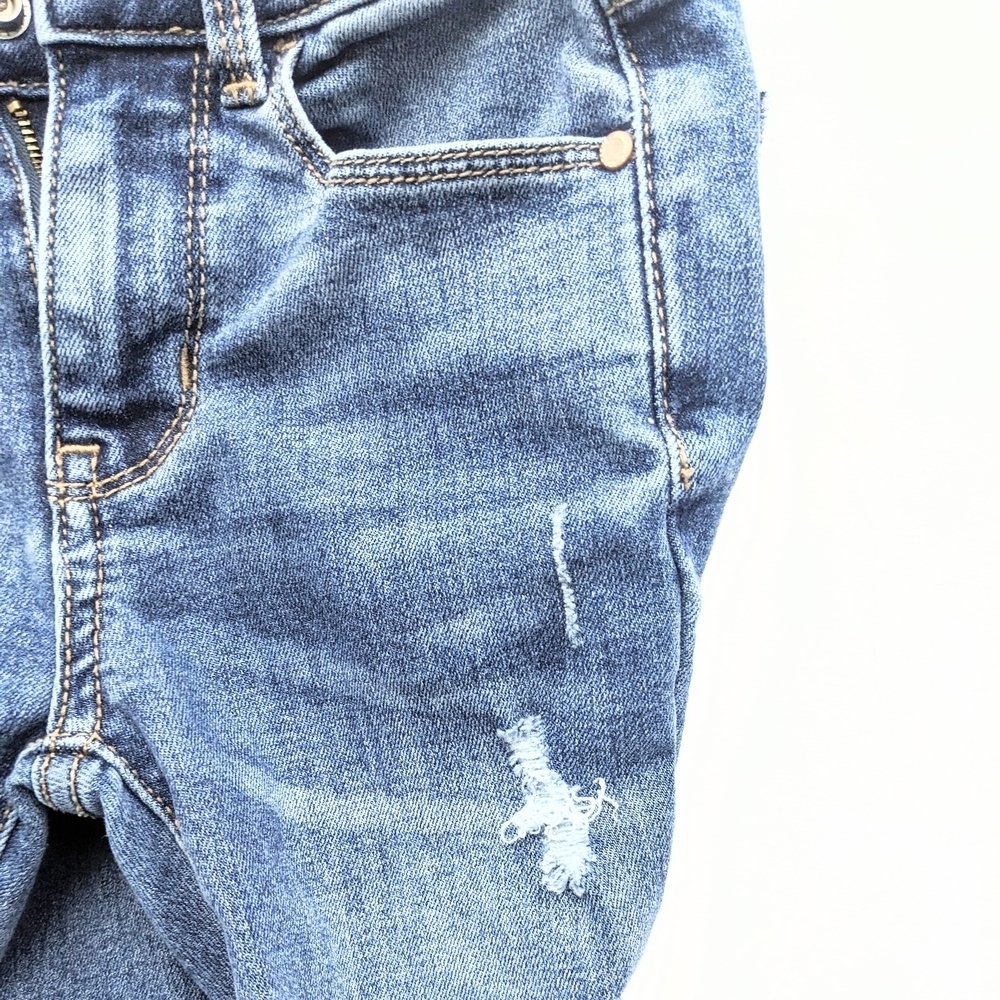 Girls Jordache High Rise Stylish Distressed Skinny Jeans - Picture 6 of 9